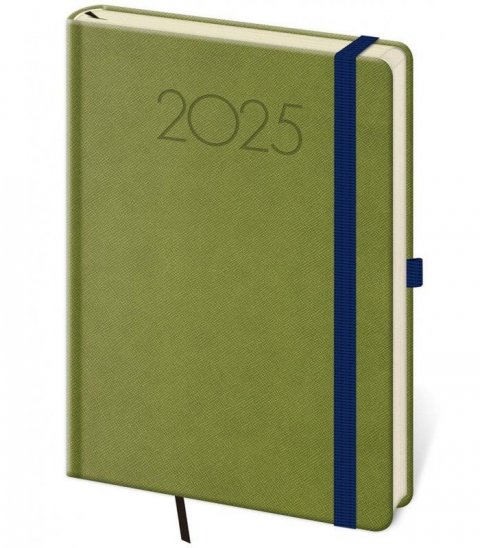 neuveden: Diář 2025 New Praga týdenní A5 zelená
