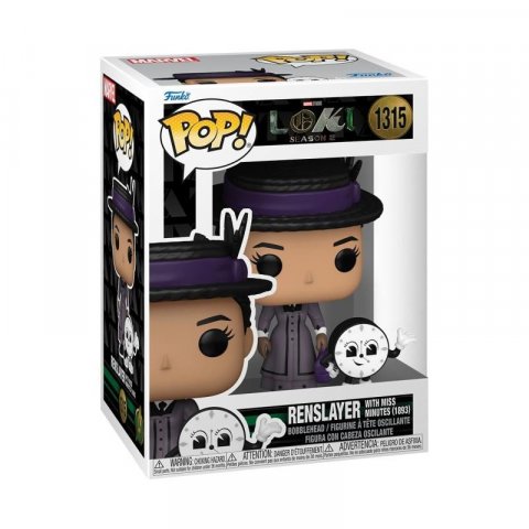 neuveden: Funko POP&Buddy: Loki Season 2 - Renslayer with Miss Minutes