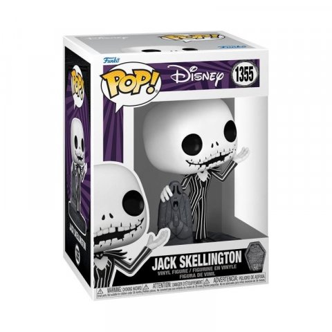 neuveden: Funko POP Disney: The Nightmare Before Christmas - Jack w/Gravestone