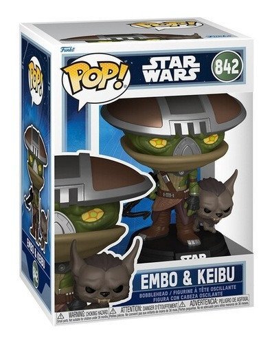 : Funko POP: Star Wars - Embo & Keibu #842