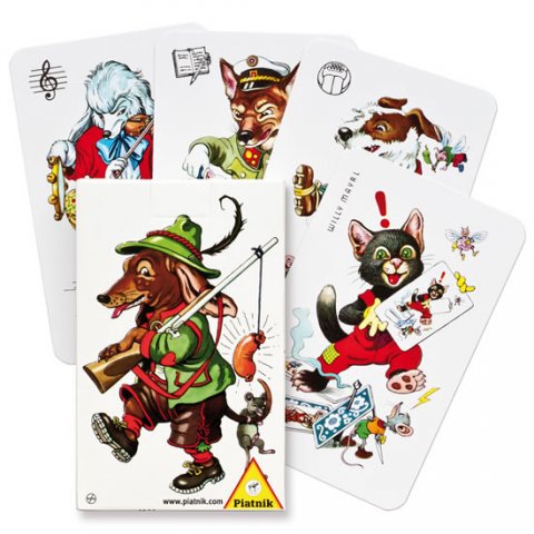 neuveden: Černý Petr Psi (papírová krabička)