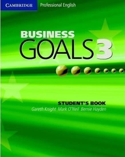 Knight Gareth: Business Goals 3 Student´s Book
