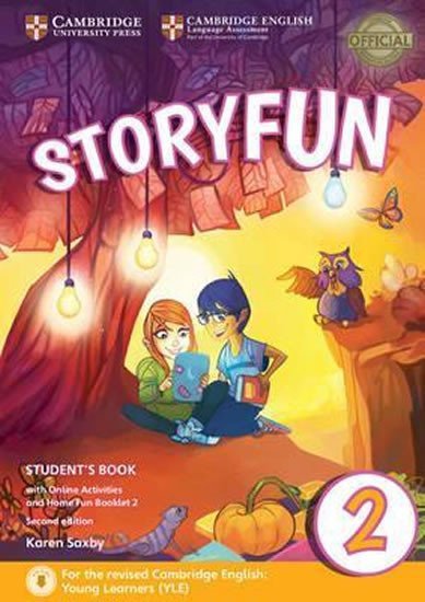 Saxby Karen: Storyfun for Starters Level 2 Student´s Book with Online Activities and Hom