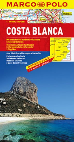neuveden: Costa Blanca/mapa neuveden: Costa Blanca/mapa