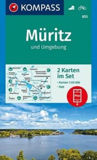 neuveden: Rund um die Müritz (sada 2 map) 855 NK neuveden: Rund um die Müritz (sada 2 map) 855 NK