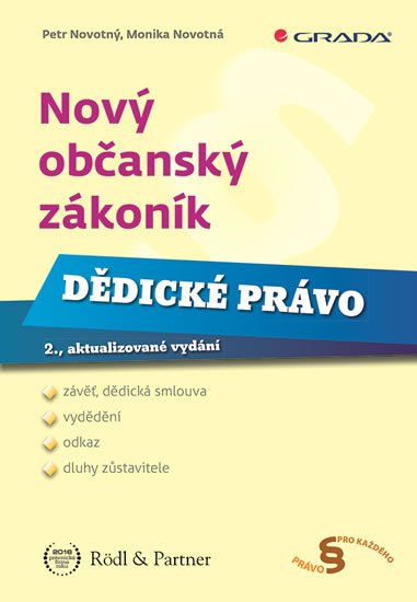 Novotný Petr: Nový občanský zákoník - Dědické právo