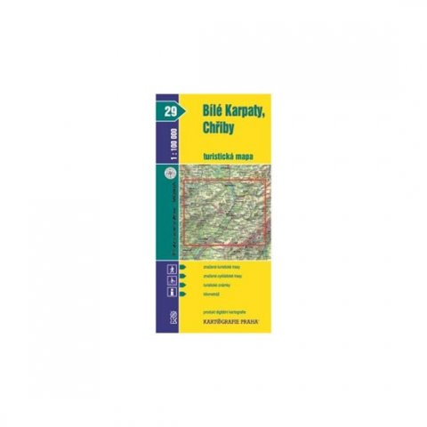 neuveden: 1:100T (29)-Bílé Karpaty,Chřiby (turistická mapa) neuveden: 1:100T (29)-Bílé Karpaty,Chřiby (turistická mapa)