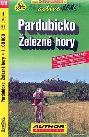 neuveden: SC 128 Pardubicko, Železné hory 1:60 000