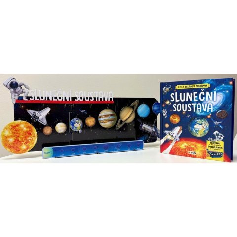neuveden: Čti a skládej Dioráma Sluneční soustava