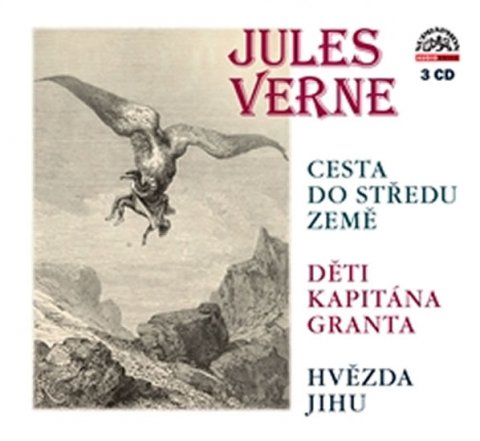 Verne Jules: Verne Jules - Cesta do středu země, Děti kapitána Granta, Hvězda Jihu - 3CD Verne Jules: Verne Jules - Cesta do středu země, Děti kapitána Granta, Hvězda Jihu - 3CD