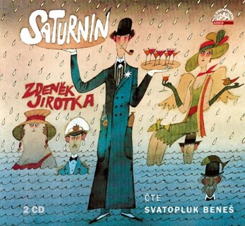 Jirotka Zdeněk: Saturnin - 2 CD Jirotka Zdeněk: Saturnin - 2 CD