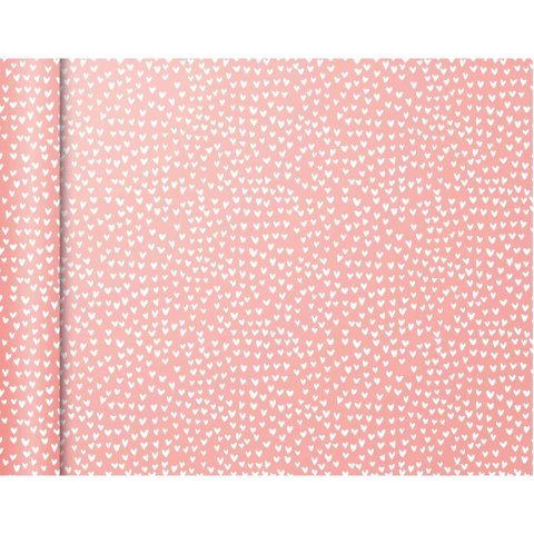 neuveden: Balicí papír Tiny Roll Hearts - 80g, 5x0,35m