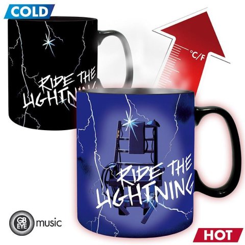 neuveden: Metallica Hrnek měnící - Ride the Lightning 460 ml