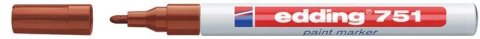 neuveden: Edding Lakový popisovač 751 - hnědý