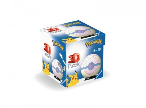 neuveden: 3D Puzzle-Ball: Pokémon Heal Ball 54 dílků