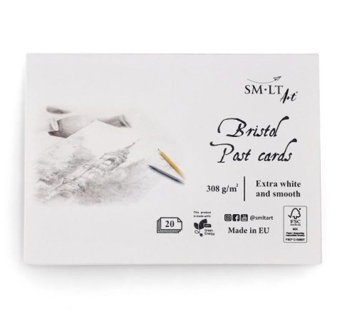 neuveden: SMLT Art Pohlednice Bristol - 20 listů