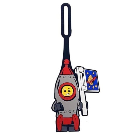 neuveden: LEGO Iconic Jmenovka na zavazadlo - Raketa