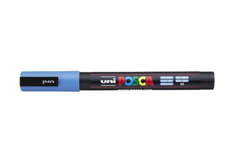 neuveden: POSCA akrylový popisovač - nebeská modř 0,9 - 1,3 mm neuveden: POSCA akrylový popisovač - nebeská modř 0,9 - 1,3 mm