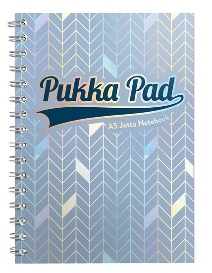 neuveden: Pukka Pad Spirálový blok Glee Jotta A5, papír 80g, 100 listů, světle modrý