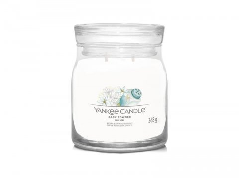 neuveden: YANKEE CANDLE Baby Powder svíčka 368g / 2 knoty (Signature střední)
