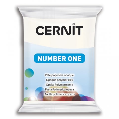 neuveden: CERNIT NUMBER ONE 56g bílá krycí neuveden: CERNIT NUMBER ONE 56g bílá krycí