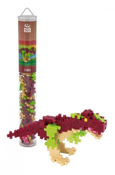 neuveden: Plus-Plus stavebnice tuba- T-Rex 100 dílků