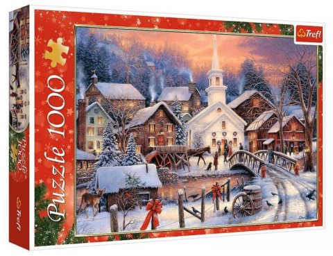 neuveden: Trefl Puzzle Bílé Vánoce / 1000 dílků
