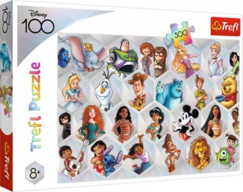 neuveden: Trefl Puzzle Disney 100 let: Disneyho kouzlo 300 dílků
