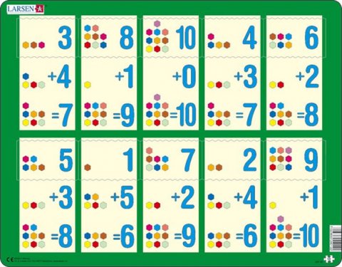 neuveden: Puzzle MAXI - Sčítání do 10 I. /10 dílků neuveden: Puzzle MAXI - Sčítání do 10 I. /10 dílků
