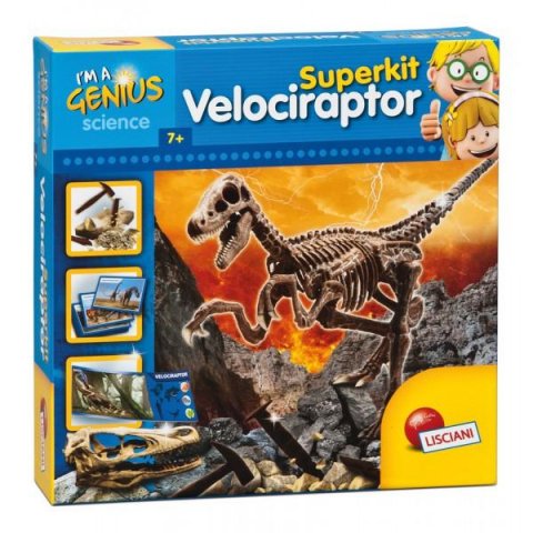 neuveden: Jsem génius: Velociraptor - Odkryj kostru