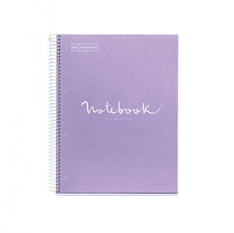 neuveden: Miquelrius poznámkový blok Emotions A4, 90 g - tečky levandulový neuveden: Miquelrius poznámkový blok Emotions A4, 90 g - tečky levandulový