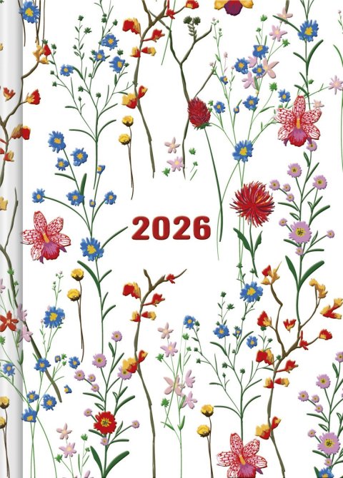neuveden: Praktik denní diář 2026 - Louka