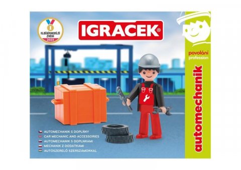 neuveden: Igráček Automechanik - figurka s nářadím