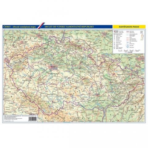 neuveden: Vývoj českého státu/Česko - obecně zeměpisná mapa, 1 : 1 150 000 neuveden: Vývoj českého státu/Česko - obecně zeměpisná mapa, 1 : 1 150 000