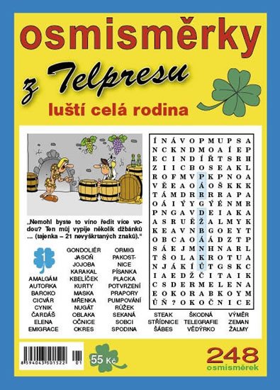 Mazáč Pavel: Osmisměrky z Telpresu luští celá rodina 2/2017 - 248 osmisměrek