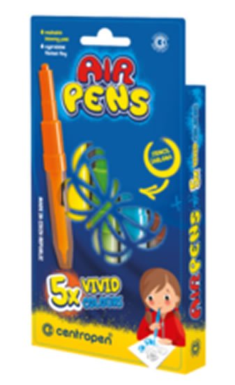 neuveden: Centropen Foukací fixy AIR PENS 5 ks neuveden: Centropen Foukací fixy AIR PENS 5 ks
