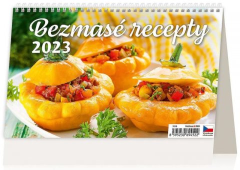 neuveden: Kalendář stolní 2023 - Bezmasé recepty