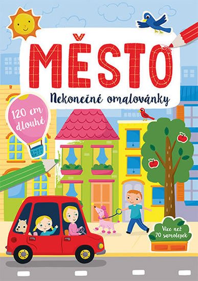neuveden: Město - Nekonečné omalovánky neuveden: Město - Nekonečné omalovánky