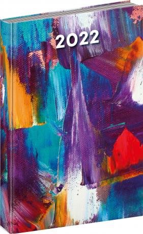neuveden: Diář 2022: Cambio Fun - Malba/denní, 15 × 21 cm