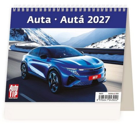 : Kalendář stolní 2027 - MiniMax Auta