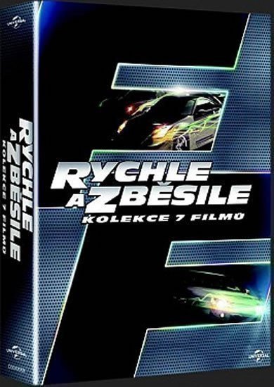 neuveden: Kolekce Rychle a zběsile 1-7 - DVD