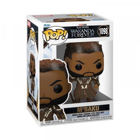 neuveden: Funko POP Marvel: Black Panther Wakanda Forever - M´Baku