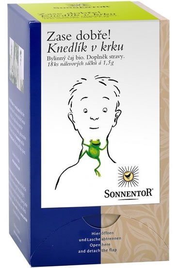 neuveden: Sonnentor - Knedlík v krku čaj bio