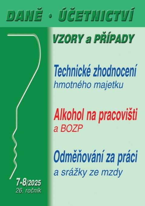 neuveden: DÚVaP 7-8/2025 Daně, účetnictví, vzory a případy - Technické zhodnocení hmo