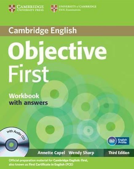 Capel Annette: Objective First Workbook with Answers with Audio CD, 3rd