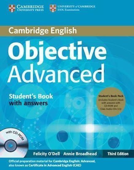 O´Dell Felicity: Objective Advanced Student´s Book Pack (Student´s Book with Answers with CD