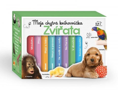 neuveden: Moje chytrá knihovnička - Zvířata (8 leporel) neuveden: Moje chytrá knihovnička - Zvířata (8 leporel)