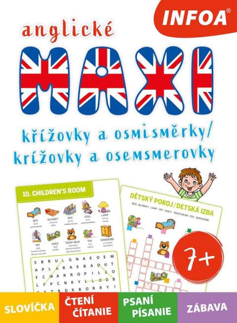 neuveden: Anglické MAXI křížovky a osmisměrovky / Anglické MAXI krížovky a osemsmerov