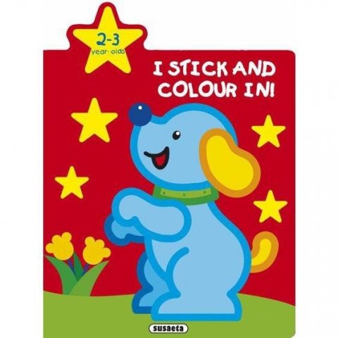 neuveden: I stick and colour in! - Dog 2-3 year