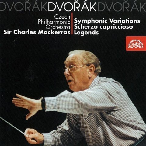Česká filharmonie: CD Dvořák: Symfonické variace, Scherzo capriccioso, Legendy